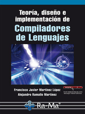cover image of Teoría, diseño e implementación de compiladores de lenguajes